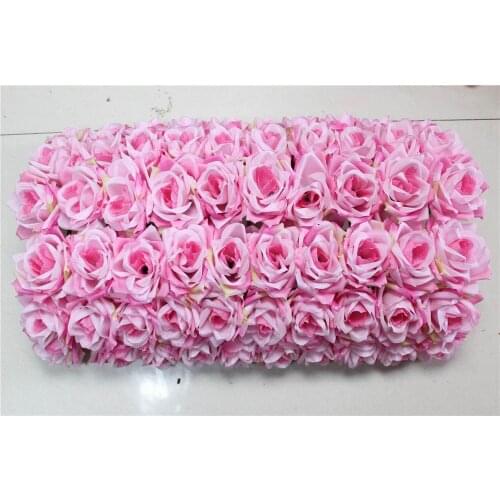 SPR FREE SHIPPING pink 10pcs/lot large floral arrangement Wedding arch square pavilion corners decorative silk flower props