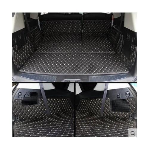 High quality Special trunk mats for Nissan Patrol Y62 7seats -2011 waterproof boot carpets cargo mat for Patrol