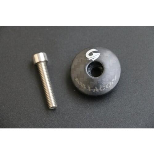 New ASIACOM aero matt 3K full carbon bicycle stem cover bike headsets carbon top caps with bolts carbon bike parts Free shipping