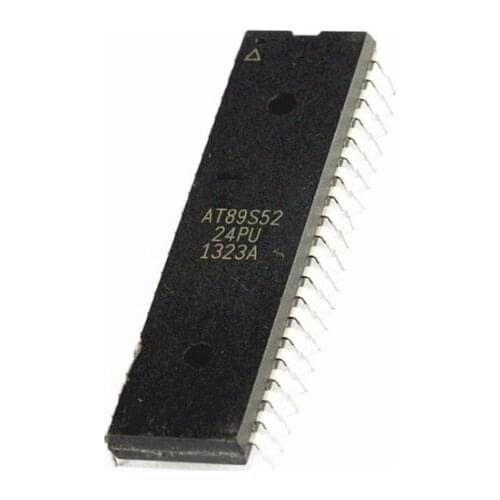 1 PCS AT89S52-24PU AT89S52 DIP-40 Microcontroller CHIP IC 5PCS
