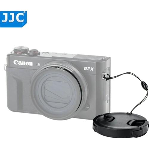 JJC Lens Filter Adapter 49mm Lens Cap with Keeper Kit for Canon PowerShot G5X G7X G7X Mark II