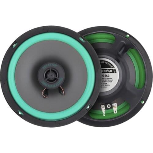 VO-602 6.5 Inch 80W 2 Way Car Coaxial Speaker Auto Audio Music Full Range Frequency Hifi Loudspeaker Resonant Clear Sound