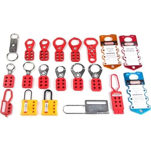 Cheap Insulation Nylon PP Safety Lockout Hasp Tagout Loto Energy Isolation Lock