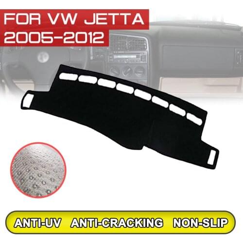 For Volkswagen Jetta 2005 2006 2007 2008 2009-2012 Car Dashboard Mat Anti-dirty Non-slip Dash Cover Mat UV Protection Shade