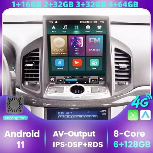 128 Tesla Screen Carplay For Chevrolet Captiva 2013 2014 2015 2016 2017 Android Player GPS Unit Auto Audio Stereo Radio Recorder