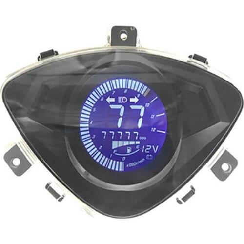 ELECTRONIC LCD DISPLAY FOR MOTORCYCLE CONVERSION INSTRUMENT 12V SPEEDOMETER TACHOMETER