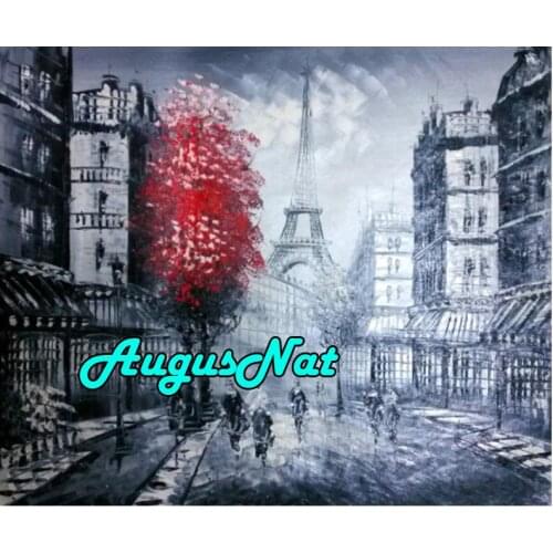 5d full square diamond painting paris towel diamant embroidery landscape canvas painting mosaic picture oil paint by number gift