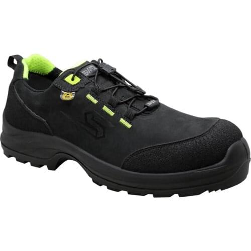 2020 model s3 standards, high quality, steel toe, non-slip, puncture-proof, smart laced, esd-soled safety shoes