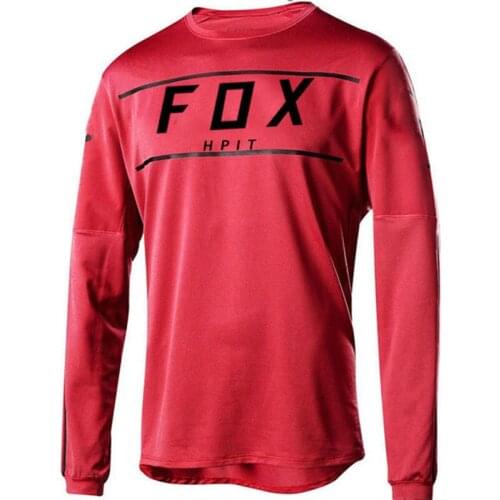 Mens Downhill Jersey Hpit Fox Jersey Mountain Bike Mtb Shirts Offroad Dh Motorcycle Motocross Sportwear Bicycle Racing Cycling