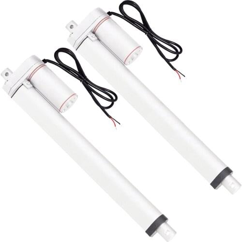 Set of 2PCS 350mm/14'' Electric Adjustable Linear Actuator Stroke1500N/ 330lb Max Lift 14Inch DC 12V Motor