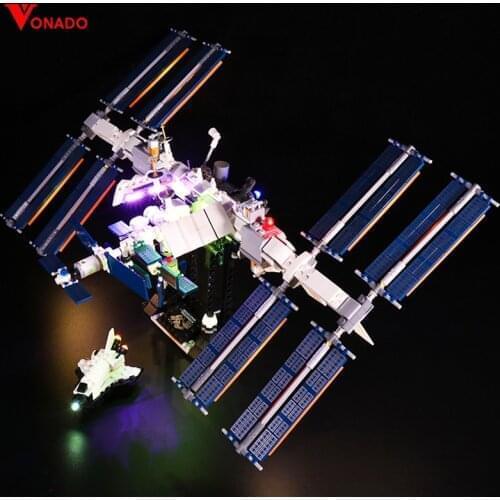 LED Light Kit For 21312 Ideas Series International Space Station Toys Building Blocks Lighting Set
