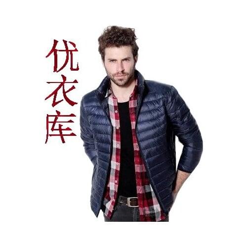 New fashion winter coat men winter jacket men thin down-jacket warm male overcoat white duck down parka S,M,L,XL,2XL,3XL
