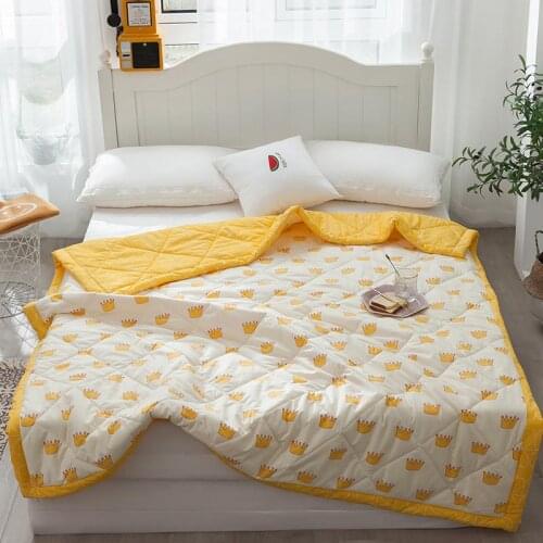 New arrived Summer Washed Air-conditioning Quilt Soft Breathable Blanket AB side duvet