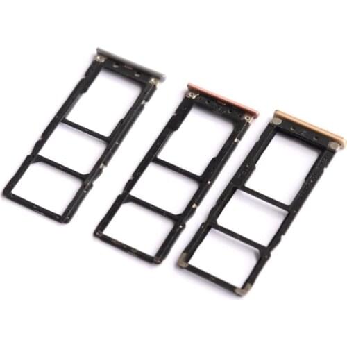New original Nano SIM Micro SIM Card Tray Holder SD Card Slot Holder Adapter for xiaomi Redmi note 5A prime Redmi Y1 /lite/prime