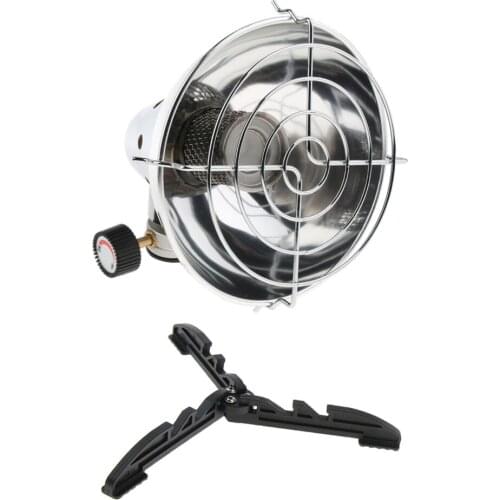 Camping Heater Portable Gas Butane Propane Warmer with Gas Tank Base for Outdoor Picnic Fishing