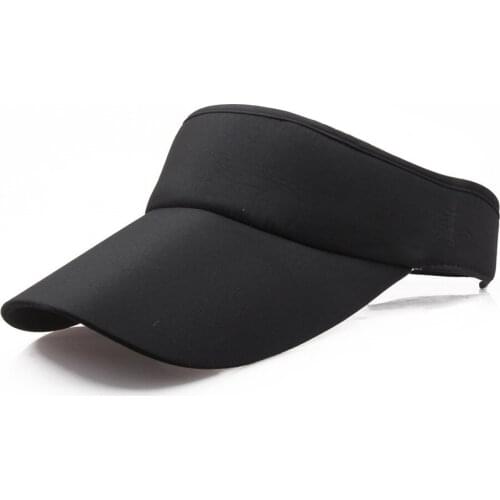 Unisex Solid Hat Outdoor Sport Headband Classic Sun Sports Hat Breathable Beach Sun Protection Hats Cap Cappelli Da Sole #P2