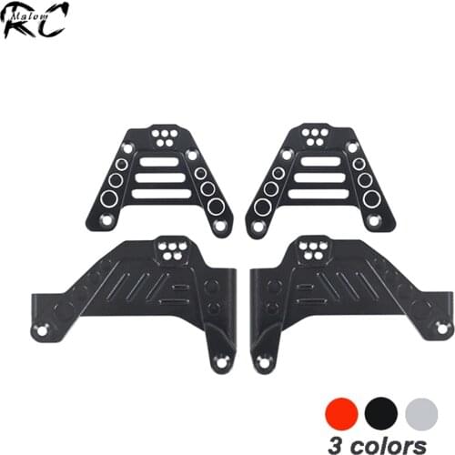 Aluminum Alloy Front and Rear Shock Towers Adjustable Shock Absorbers Mount for 1/10 RC Crawler Axial SCX10 III Upgrade Parts