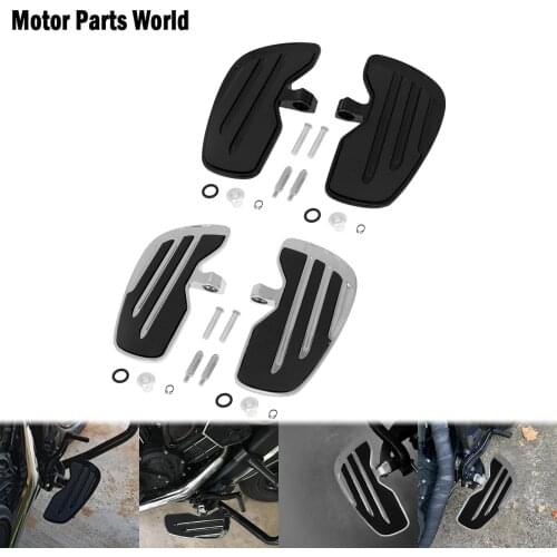 Motorcycle Front Rider Floorboards Foot Pegs Footboard Aluminum For Indian Scout Bobber 2018-2021 Scout Sixty 2016-2021 Scout