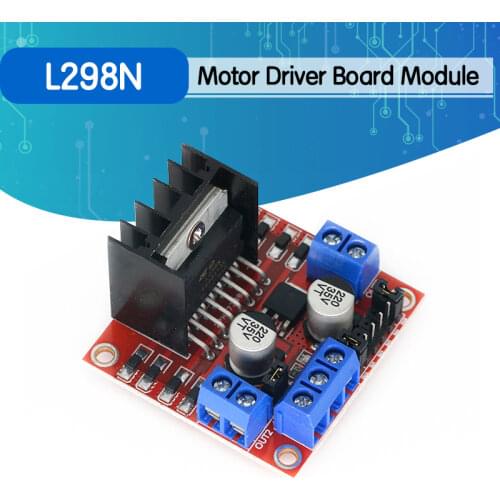 5pcs/lot L298N motor driver board module L298 for arduino stepper motor smart car robot