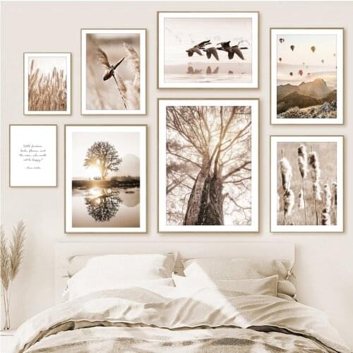 Dandelion Canyon Field Lake Balloon Quote Wall Art Canvas Painting Posters And Prints Living Room Decor Nordic Style Decoration
