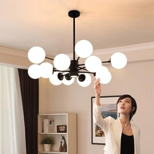 Modern led iron monkey lamp luminaire suspendu lustre pendente kitchen fixtures chandelier living room