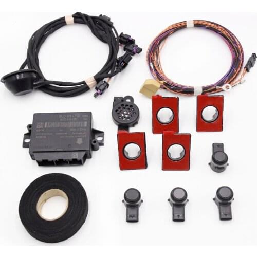 Rear OPS 4K Park Pilot 4 Parking Sensors Kit For Audi Q3