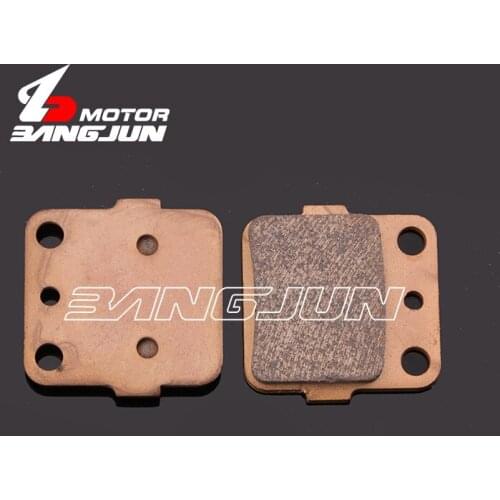 Motorcycle Rear Copper Base Metal Brake Pads For YAMAHA YFS200 YFZ350 YFM350/400/450/600/600