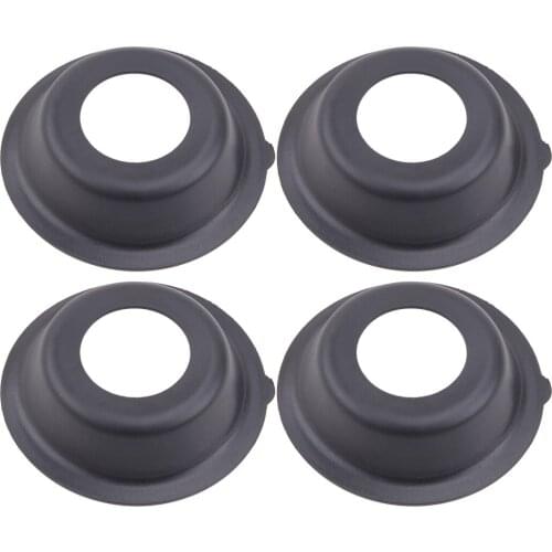 4Pcs Carburetor Plunger Membrane Diaphragm Accessories Motorcycle Rubber Black Fit For Yamaha SR250 T Exciter 1980 1981 1982