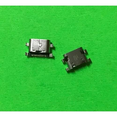 50pcs type C micro USB connector Charging Port Dock Charger for ZTE C2016 W2016 ZMAX Pro Z981 Replacement