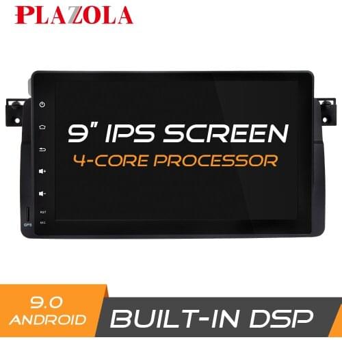 9" Android 9.0 Car Stereo GPS Navi Player For BMW E46 M3 MG ZT Rover 75 1998-2006 Automotivo Multimedia 4 Core DSP IPS CarPlay