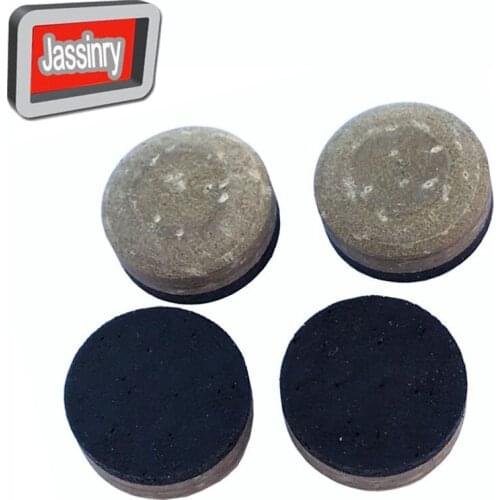 Free shipping 10pcs 12mm 13.5mm grey and black 2colors multi-layer Billiard Pool Cue Tips Hardness in M Billiards accessories