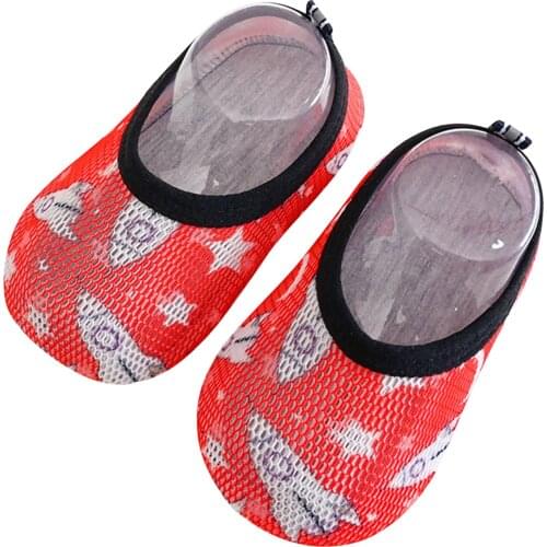 Baby Socks Shoes Cartoon Toddler Kids Soft Shoes with Rubber Soles Summer Breathable Mesh Baby Boy Girl Non-slip Floor Shoes