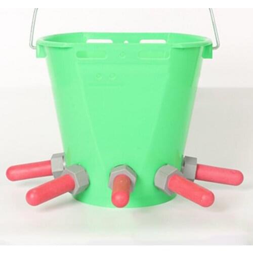 Calf Milk Bottle Nipple Bucket Calves Dairy Easy On Rubber Teat