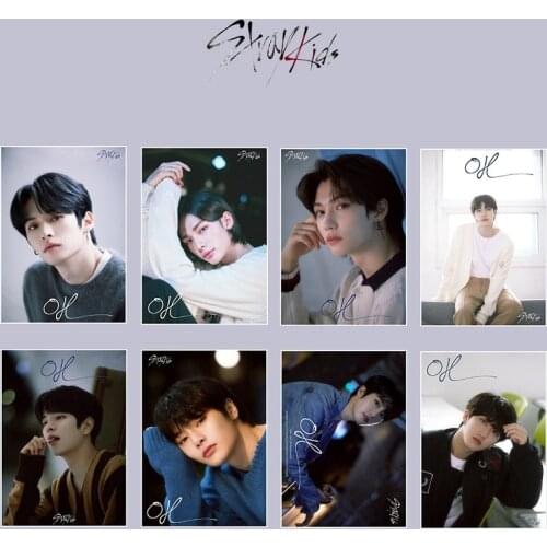 KPOP Stray Kids Poster Mixtape: OH Surrounding Photos Straykids The Same Sticker SKZ