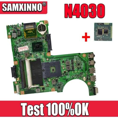 SAMXINNO For Dell inspiron N4030 Laptop Motherboard HM57 DDR3 0R2XK8 CN-0R2XK8 48.4EK19.011 MAIN BOARD Free CPU