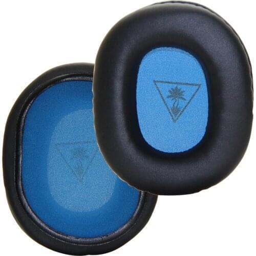 POYATU Eapads Headphone Ear Pads For Turtle Beach Ear Force PX4 Cushion Cover Leather Earmuff Repair Parts Earphone Accessories