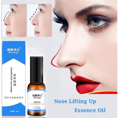 Nose Up Heighten Rhinoplasty oil 30ml Nose Up Heighten Rhinoplasty Nasal Bone Remodeling Pure Natural Care Thin Smaller nose