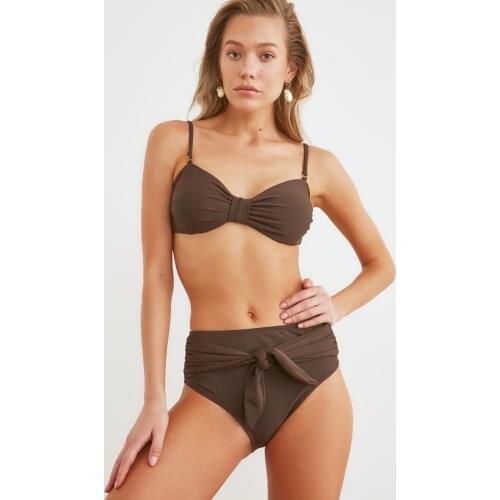 Trendyol Lacing Detailed Bikini Bottom TBESS21BA0391