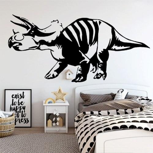 Modern Design Einiosaurus Wall Decal Adhesive Waterproof Vinyl Art Home Decor Wall Sticker Dinosaur Decal Mural B353