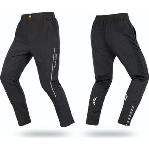 Cycling Pants High Elastic Bike Pant Riding Reflective Long Pant Quick Drying Breathable Sport Trousers For Spring Summer Autumn