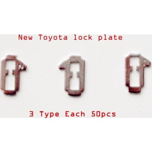 Toy 40 Car Lock Reed Locking Plate For new Toyota Camry Corolla NO.S.N.1 Lock Reed(3 model)Total 150PCS