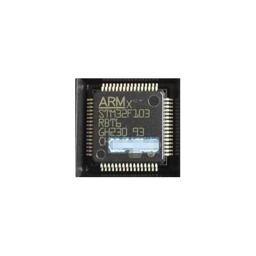 100% NEW Free shipping STM32F103RBT6 STM32F103RBT6TR STM32F103RB QFP64 ARM-MCU