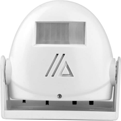 Wireless Intelligent Greeting Doorbell Infrared Motion Sensor Warning Door Bell Alarm 3 Colours For Store