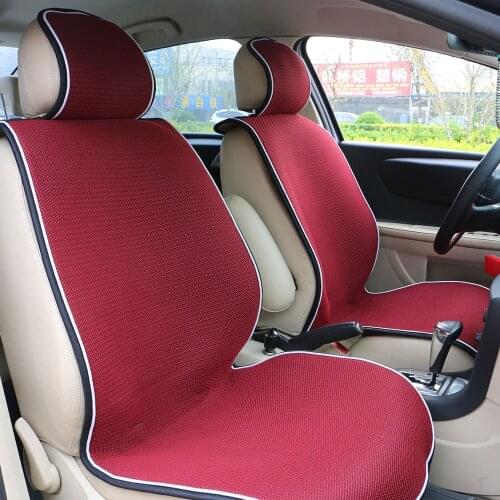 O SHI CAR Universal Breathable Mesh Car Seat Covers Summer Ventilated Car Cushion Auto Motive Interior Seat Protective Case