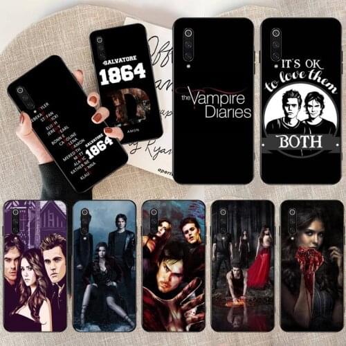 The Vampire Diaries Stefan Damon Salvatore Phone Case for Xiaomi Mi Note 10 Lite Mi 9T Pro xiaomi 10 10 CC9 Pro 9SE