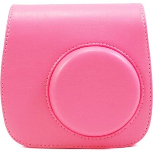 For Fujifilm Fuji Instax Mini 8 9 Film Camera PU Leather Bag Shoulder Cover Case Colors Protector Bag