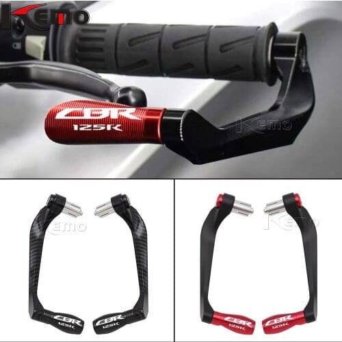 For HONDA CBR125R CBR 125R cbr125r Motorcycle Universal 7/8" 22mm Handlebar Grips Brake Clutch Levers Handle Bar Guard Protector