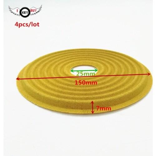 I KEY BUY 4 Pieces 150MM 25MM Core 7MM High Foot Spider Spring Pad Speakers Wave Shrapnel Damper DIY Repair Accessories