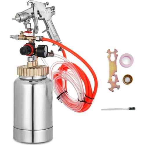 2 liters 0.5 Gallon Colorful paint Water-in-water spray gun Marble paint Latex paint stone paint Pressure tank ejection gun