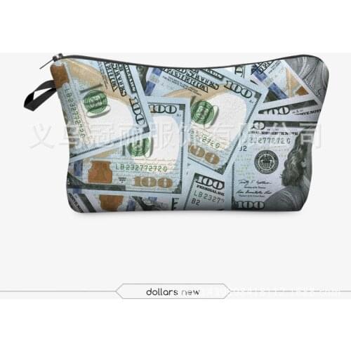 Fashion Cosmetic Bag Print Women Brand makeup bags Cute bag headset candy Cosmetic printing Collection Casual Originality new